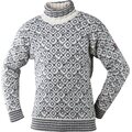 Devold Nansen sweater high neck Offwhite/Anthracite