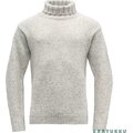 Devold Nansen sweater high neck villapaita Vaaleanharmaa