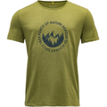 Devold Leira miesten merinovilla t-paita Green