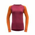 Devold Expedition woman shirt Beetroot/Flame