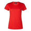 SouthWest Roz func naisten tekninen t-paita Punainen