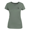 Anar Galda naisten merinovilla T-paita Vihreä