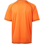 Funktions miesten tekninen t-paita oranssi takaa