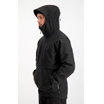 Uhalla Onyx 男性用 3-layer shell jacket, 黒