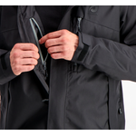 Uhalla Ocean men's 2-layer Shell Jacket, czarny