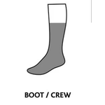 Bridgedale Naisten merinosukka Hike LW Perf Boot Grey