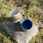 EcoSouLife Camping mug 430 ml All Natural, sand