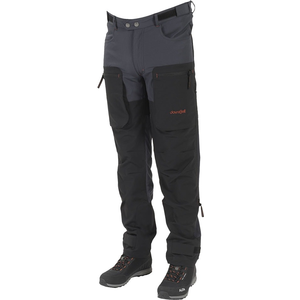 Dovrefjell X-motion heavy flex outdoor pants, unisex  nero-grigio