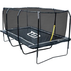 ISport Air Black 5,2m x 3m trampoliini turvaverkolla