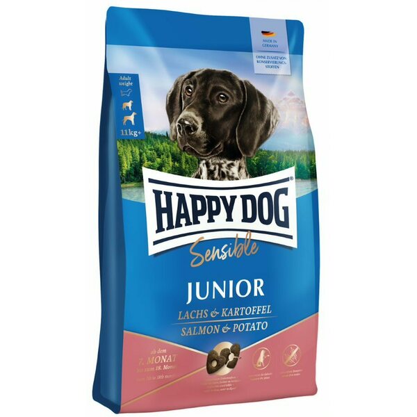 Happy Dog HD Sensible Junior Lachs & Kartoffel 10kg