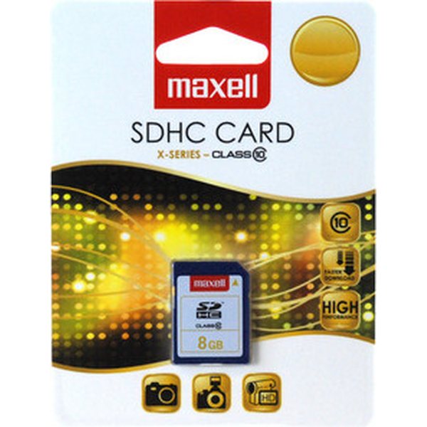 Maxell Muistikortti SD HC 8GB CLASS 10