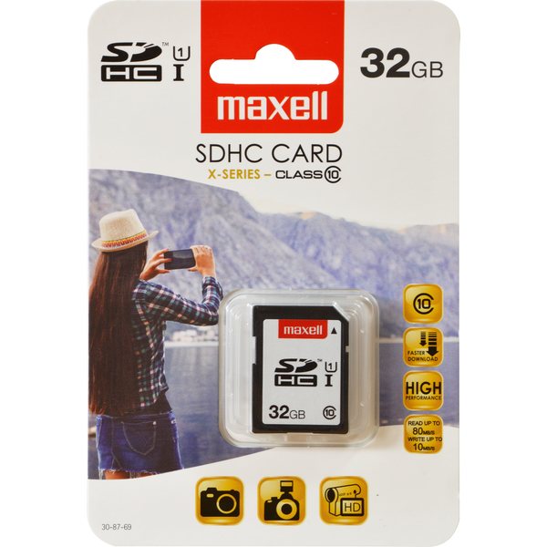 Maxell Muistikortti SD HC 32GB CLASS 10