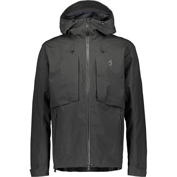 Uhalla Onyx männer 3-layer shell jacket, schwarz