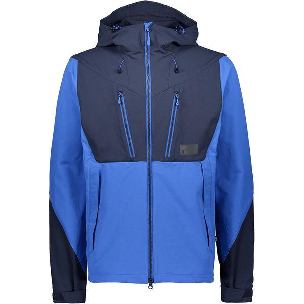 Uhalla River männer softshell jacket, blau