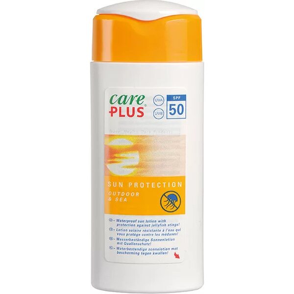 Care Plus Aurinkorasva Outdoor&Sea SPF 50, 100 ml