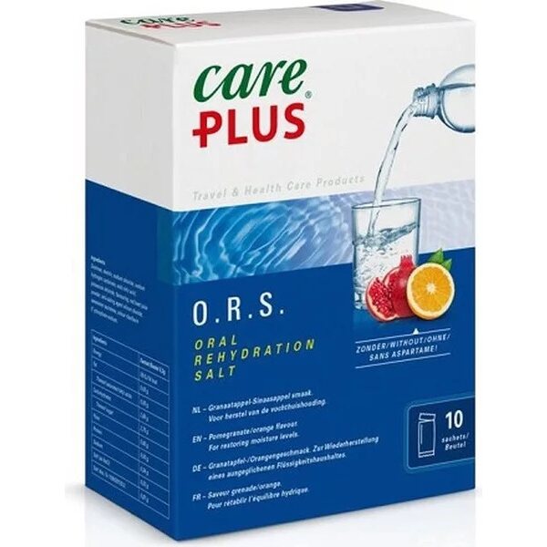Care Plus O.R.S Rehydration Salt, 10pussia